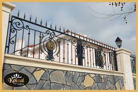 Koksal Ferforje 0533 334 67 82 Ferforje Bahce Korkulugu Duvar Korkuluk Modelleri Korkuluklar Duvar Bahce