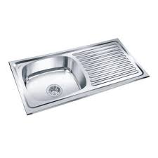 stainless steel kitchen sink, size: 24