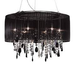 Lighting is one of the most important of all building systems, and we offer buyers thousands products of lights the range of lights manufacturers,wholesalers we represented is extensive. Kolarz Paralume Chrome 6 Light Ceiling Light With Black Shade And Black Crystal 0240 86 5 Bk Str Jet Luxury