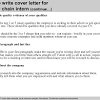 When writing a cover letter, be sure to reference in your letter, reference your most relevant or exceptional qualifications to help employers see why you're a great fit for the role. 1