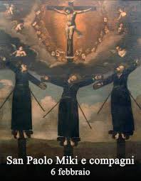 Il santo del giorno è tommaso d'aquino. Il Santo Del Giorno 06 Febbraio San Paolo Miki E Compagni