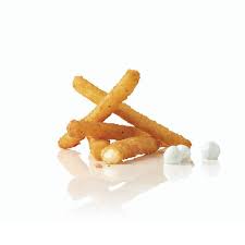8 slices bread 1/2 cup milk 250 gms mozzarella cheese 1 tbsp tikka masala 1 green chillies fresh corriander. Mozzarella Fries Salomon Foodworld Gmbh