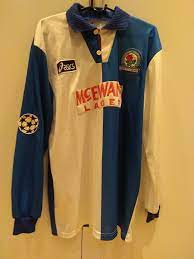 Headlines linking to the best sites from around the web. Blackburn Rovers Cup Shirt Fussball Trikots 1995 1996 Sponsored By Mcewan S Lager