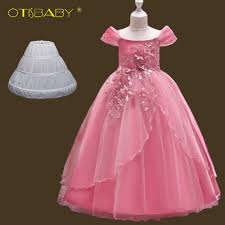 Formal Dresses For Teens 4 To 10 11 12 13 14 Years Old Kids Long Birthday Party Ball Gown Girl Dress Kids Formal Dress For Girls Dresses Aliexpress
