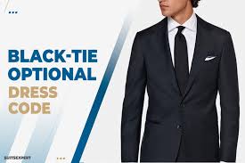 Image result for black tie optional male