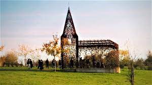 Ontdek het landschap in bronsgroen limburg met deze unieke wandelroutes in de natuur. The See Through Church Of Borgloon Discovering Belgium