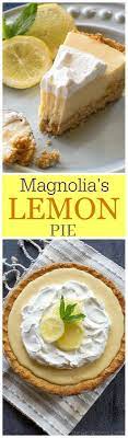 Magnolia S Lemon Pie Cucinadeyung Lemon Pie Recipe Easy Lemon Pie Lemon Recipes