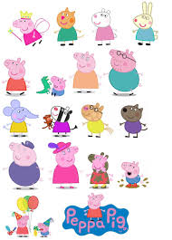 Peppa Pig Edible Wafer Card Cake Topper Scene 3 162408 P Jpg 1150 1600 Peppa Pig Birthday Party Pig Character Peppa Pig Family