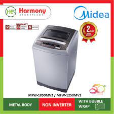 Satu inovasi yang menarik perhatian kami, iaitu mesin basuh kasut atau dengan panggilan my wife kata nak basuh pakaian kecik2 & sikit2 susah kalau pakai washing machine biasa. Midea 10kg Fully Automatic Washing Machine Mfw 1050mv2 Mesin Basuh 10kg Shopee Malaysia