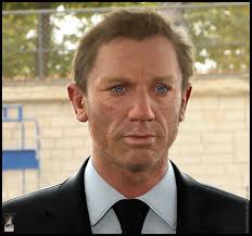 3d Portrait of Daniel Craig