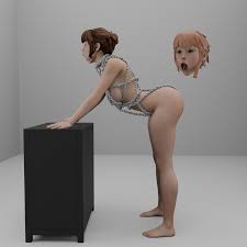 ♀️ 自慰器+ 性感姿势中的情色女性形象- 3D 模型，用于打印・文件用于STL 三维打印・Cults