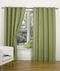 Pictures gallery of olive green living room ideas. Canvas Olive Green 90 X 72 Ring Top Eyelet Unlined Ready Made Curtains 5055136170962 Ebay