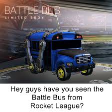 Unlocking the fortnite battle bus inside rocket league looks to be the ultimate goal for most fans. To All The Fortnite Kids Who Have Asked If We Know John Wick From Fortnite Rocketleague