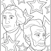 Simply print the black and white kindergarten president printable usa presidents coloring pages. 1