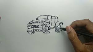 Kemudian untuk merubah bentuk pada kepala mobil, kita klik. Cara Membuat Gambar Mobil Jeep 3d 70 Gambar Pola Mobil Jeep Hd Terbaru Gambar Mobil Cara Menggambar Mobil 3d Dengan Pensil 2018 Youtube Kesha Westrich
