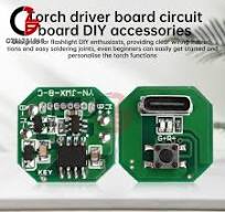 Flashlight Driver Circuit Board Type-C Charging Discharging Integrated Module