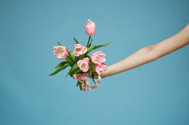 Our florists will get you just what you want. Premium Photo Cute Man And Flowers In The City Romance Decoration Black