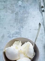 Creme Glacee Au Chocolat Blanc Ricardo Recipe White Chocolate Ice Cream Chocolate Frozen Yogurt Chocolate Ice Cream