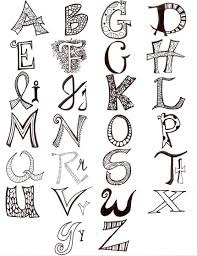 Tigerprint Youblog A Love For Hand Drawn Lettering Lettering Alphabet Hand Lettering Fonts Hand Lettering