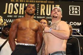 He is a former unified heavyweight champion. Weights Anthony Joshua 247 Andy Ruiz Jr 268 Bad Left Hook