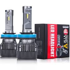 H8 H9 H11 Led Headlights Bulbs 6000k Xenon White Xtreme Super Bright S Hcr Conversion Kits Replacement Alla Lighting Walmart Com Walmart Com