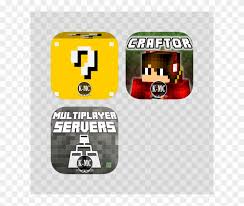 Any category vanilla survival creative free build minigame pvp prison other. Servers Skins Mods For Minecraft Pe Pc 4 Baby Toys Hd Png Download 630x630 2348257 Pngfind