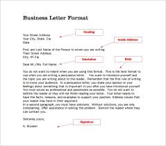 Free 14 Proper Letter Formats In Pdf Word