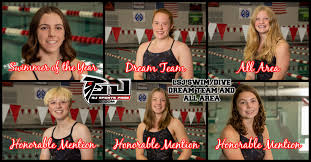 Swimmer of the Year, All Area Selections