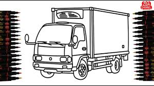 Mewarnai gambar truk canter jangan lupa untuk subscribe like terimaksih telah menonton download jpeg vector. Cara Menggambar Dan Mewarnai Truk Truk Box Paket Youtube