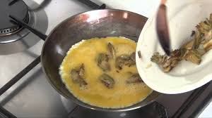 Tortilla De Alcachofa Artichoke Omelette De Buyer Mineral B Fry Pan Youtube
