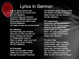 Riefen, krieg und wollten macht. 99 Luftballoons Composer Uwe Fahrenkrog Petersen Lyrics Carlo Karges Ppt Herunterladen