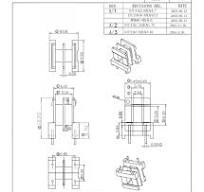 EE10 Transformer Bobbin (2+2P) F-1031