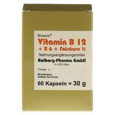Vitamin B12 B6 Folsaure Komplex N Kapseln 60 Stuck Online Bestellen Medpex Versandapotheke