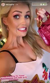 In 2018, spencer became the spokesmodel for the italian jewellery brand bvlgari. Princess Diana S Niece Lady Kitty Spencer At Lady Jemima Herbert S Legally Blonde Hen Do Entertainment News Flash