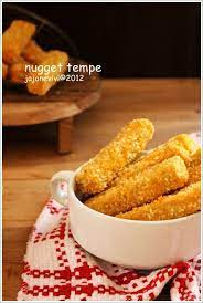 Nugget Tempe Makanan Fotografi Makanan Resep