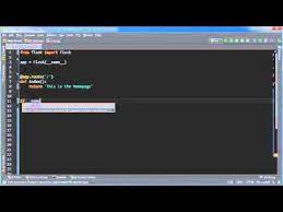 Hello world tutorial for flask. Flask Web Development With Python Tutorial 1 Basic App