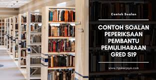 Pembantu kesihatan awam gred u19; Contoh Soalan Peperiksaan Pembantu Pemuliharaan Gred S19 Tips Kerjaya