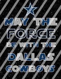 Dallas Cowboys Star Wars Force Wall Decor Sign Instant Download Print Framed Dallas Cowboys Star Instant Download Prints Wall Decor