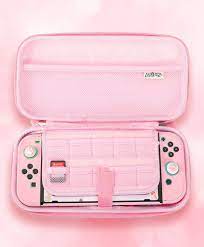 If you are taking it on the go or even storing it in a house with kids or pets, you're going to want to make sure to keep it safe with a sturdy case. Cherry Blossoms Nintendo Switch Case Cute Carrying Case Switch Switch Lite Accessories Nintendo Switch Case Nintendo Switch Accessories Pink Games
