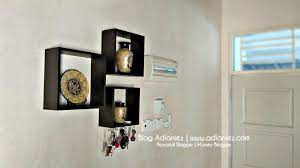 Tambahkan lot tempat letak kereta atau garaj pada laluan anda. Deko Ruang Tamu Tempat Menggantungkan Kunci