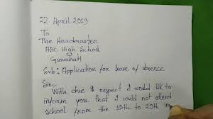 Get cover letters for over 900 professions. Application For Leave Of Absence In School Youtube