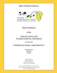 When they know each step they take is to be documented (as a cv), they will be encouraged to be john mongella, a regional commissioner in tanzania, has announced that… Power To Make A Difference Bpw International