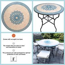 Moroccan Mosaic Table Handmade Handcrafted Round Moroccan Outdoor Indoor Mosaic Mosaic Table Multi Color In 2020 Mosaic Table Moroccan Decor Moroccan Table Lamp