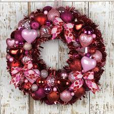 Valentine Ornament Wreath Valentines Wreath Ornament Etsy Diy Valentines Decorations Valentine Wreath Diy Valentine Wreath