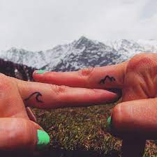 Tiny Tattoos Mountain Tattoo Finger Tattoos Small Finger Tattoos