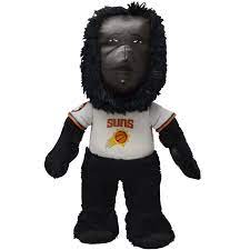 The current phoenix suns gorilla is bob woolf, who, according to estimates, makes somewhere in the vicinity of $200,000 a year. Phoenix Suns Gorilla Mascot 10 Plush Bleacher Creatures