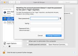 When multiple users share a computer, if one user forgets his password, one of the simplest solutions is of course to change the password from within step 2: Change Or Reset The Password Of A Macos User Account In Macos Mojave Or Earlier Apple Support