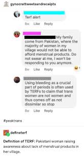 Using Bleeding As A Crucial Part Of Periods Excuse Me Periods Are Periods People With Uteruses Hav Radical Feminism Radical Feminist Liberal Feminism
