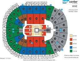 Wwe Live Sap Center