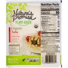 Extra firm tofu makes some people say tastes like chicken. this tofu has the lowest moisture content and is often used as a meat substitute in asian or try extra firm tofu grilled or fried, it also works well in pastas, sandwiches, and curries. Nature S Promise Organic Extra Firm Tofu 14 Oz Instacart